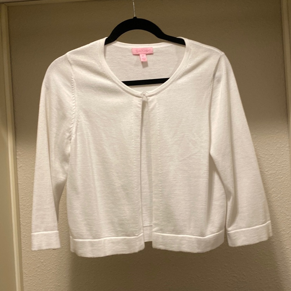 Lillly Pulitzer cropped cardigan Size M